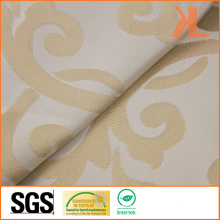 Polyester Home Textile Inherently Flame Retardant Fireproof Jacquard Feuille Sofa / rideau Tissu